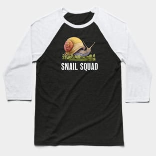 Snail Squad Baseball T-Shirt